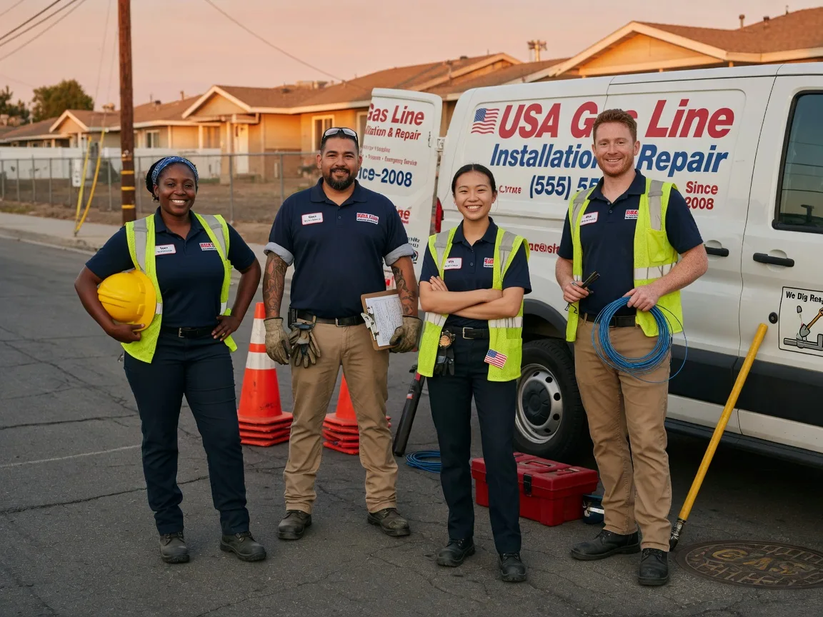Gas Line Installation company in Keyes, OK